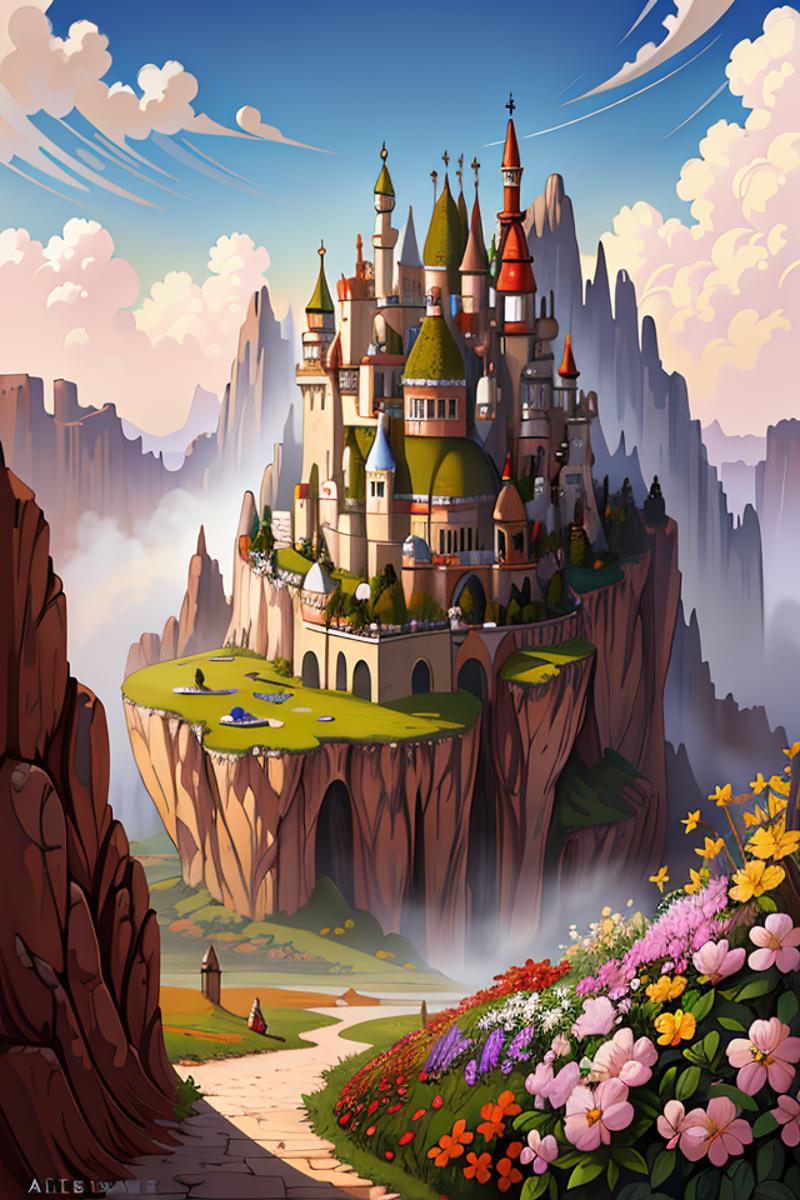 02664-1107684970-a landscape full of flowers and colors in the style of alice in wonderland, by albert bierstadt, trending on artstation, hdr.png